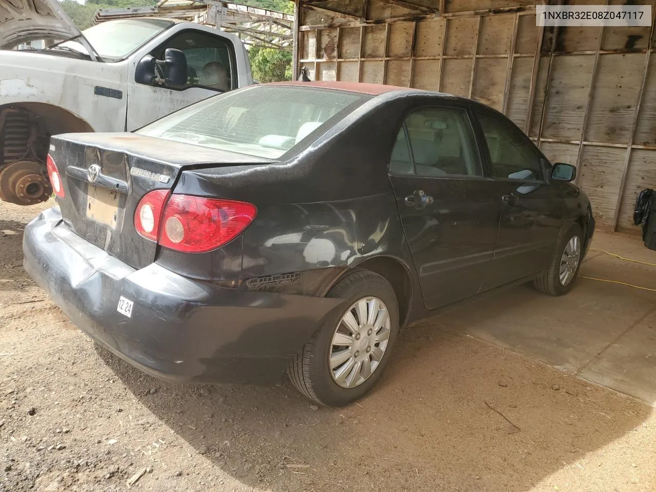 2008 Toyota Corolla Ce VIN: 1NXBR32E08Z047117 Lot: 71627904