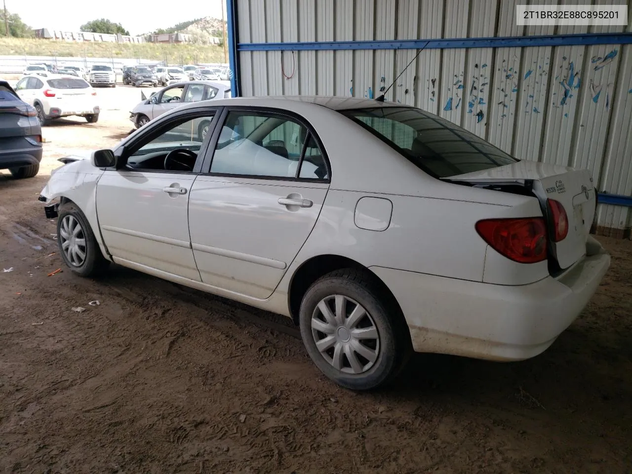 2008 Toyota Corolla Ce VIN: 2T1BR32E88C895201 Lot: 71629054