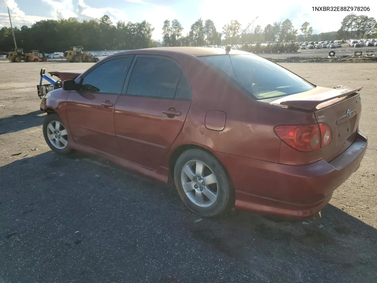 2008 Toyota Corolla Ce VIN: 1NXBR32E88Z978206 Lot: 71760534