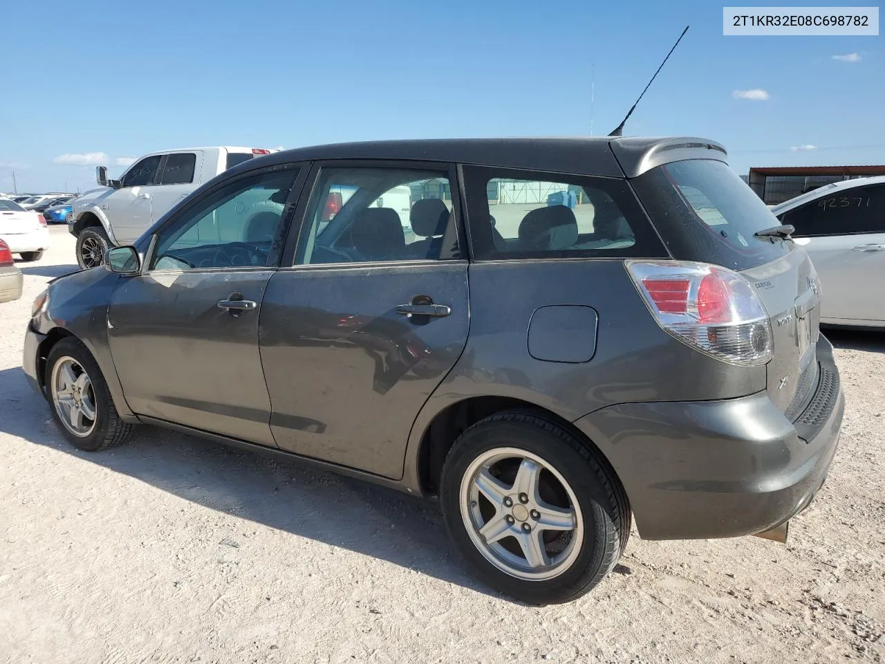 2008 Toyota Corolla Matrix Xr VIN: 2T1KR32E08C698782 Lot: 71849284