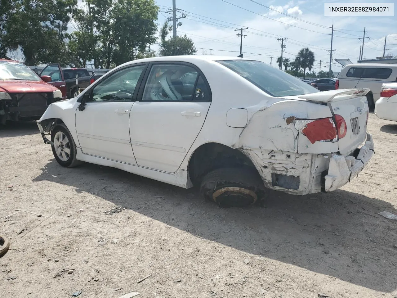 2008 Toyota Corolla Ce VIN: 1NXBR32E88Z984071 Lot: 71869834