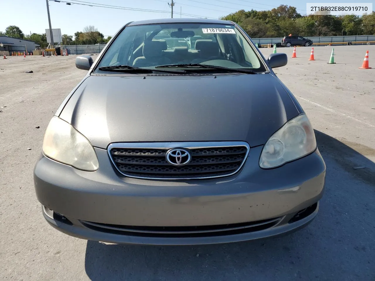 2008 Toyota Corolla Ce VIN: 2T1BR32E88C919710 Lot: 71879634