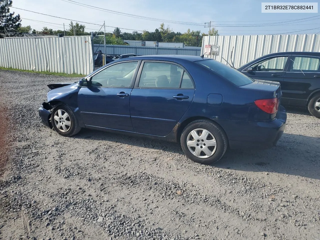 2008 Toyota Corolla Ce VIN: 2T1BR32E78C882441 Lot: 71926674