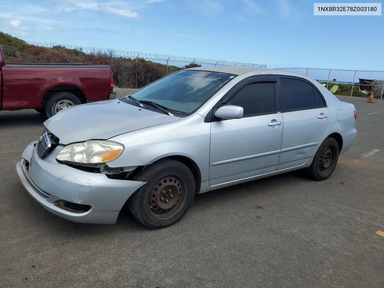 2008 Toyota Corolla Ce VIN: 1NXBR32E78Z003180 Lot: 72022494