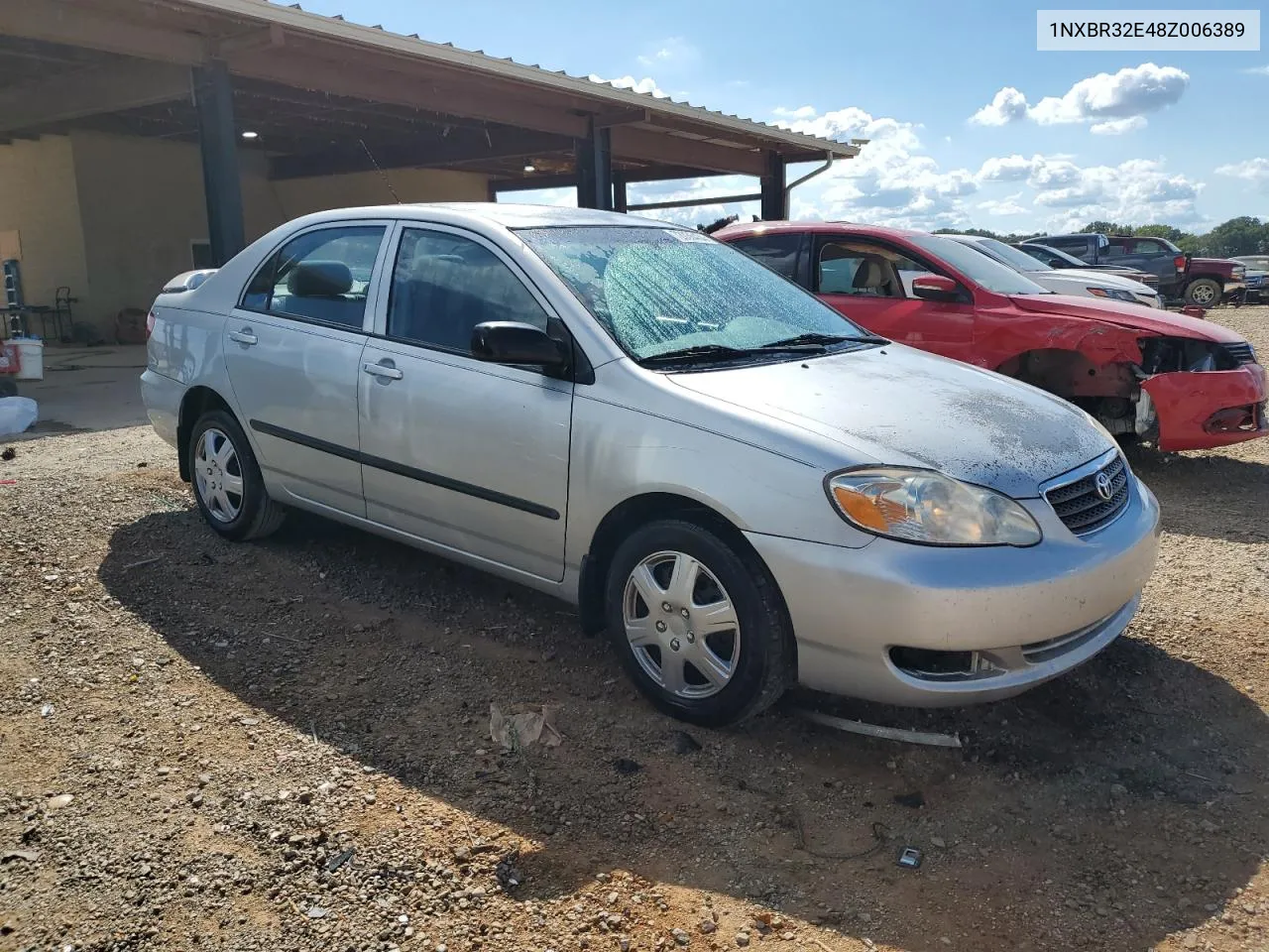 1NXBR32E48Z006389 2008 Toyota Corolla Ce