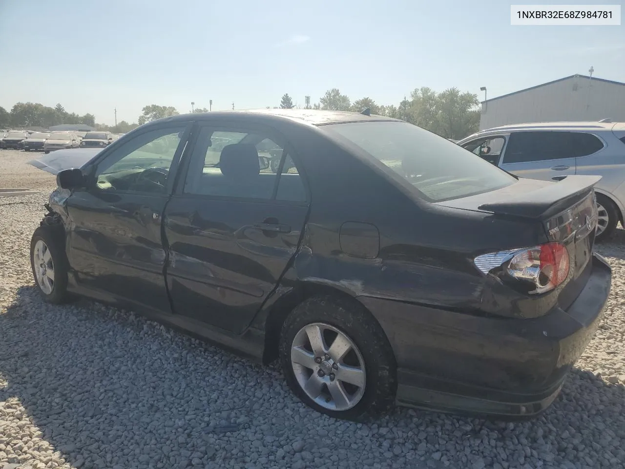 2008 Toyota Corolla Ce VIN: 1NXBR32E68Z984781 Lot: 72094414