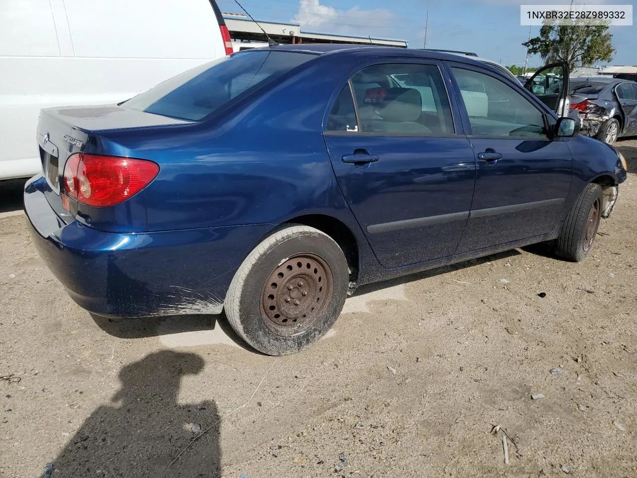 2008 Toyota Corolla Ce VIN: 1NXBR32E28Z989332 Lot: 72136254