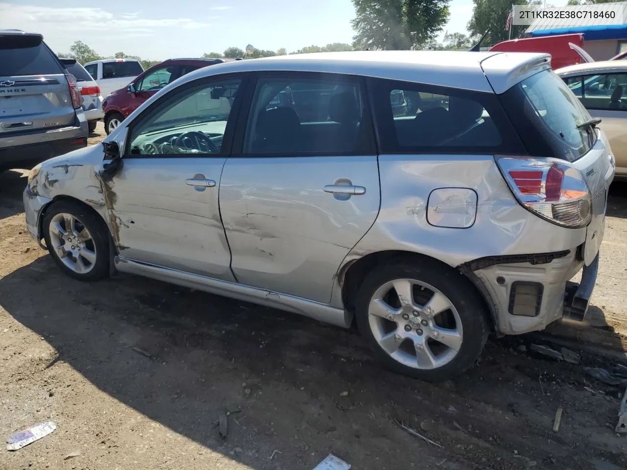 2008 Toyota Corolla Matrix Xr VIN: 2T1KR32E38C718460 Lot: 72184504