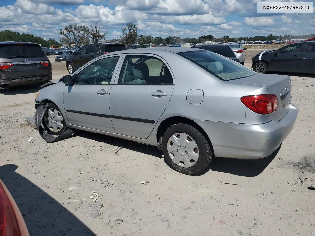 2008 Toyota Corolla Ce VIN: 1NXBR32E48Z987310 Lot: 72330054