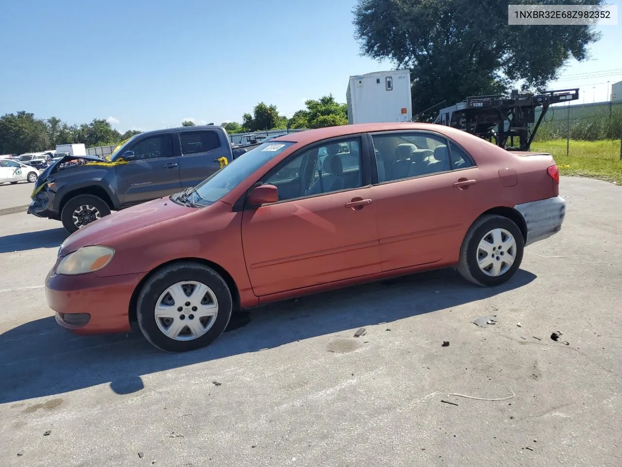 2008 Toyota Corolla Ce VIN: 1NXBR32E68Z982352 Lot: 72373424