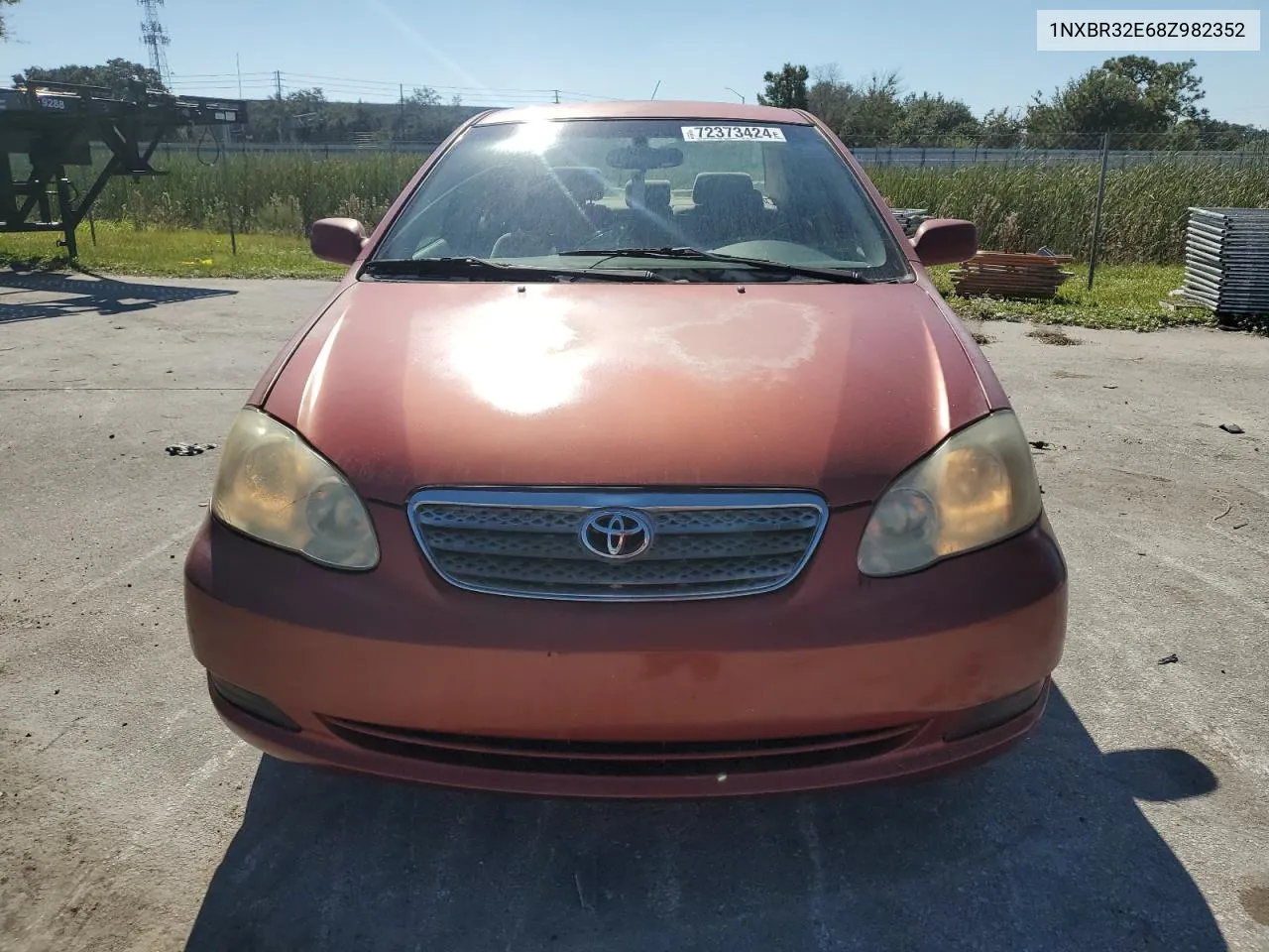 2008 Toyota Corolla Ce VIN: 1NXBR32E68Z982352 Lot: 72373424