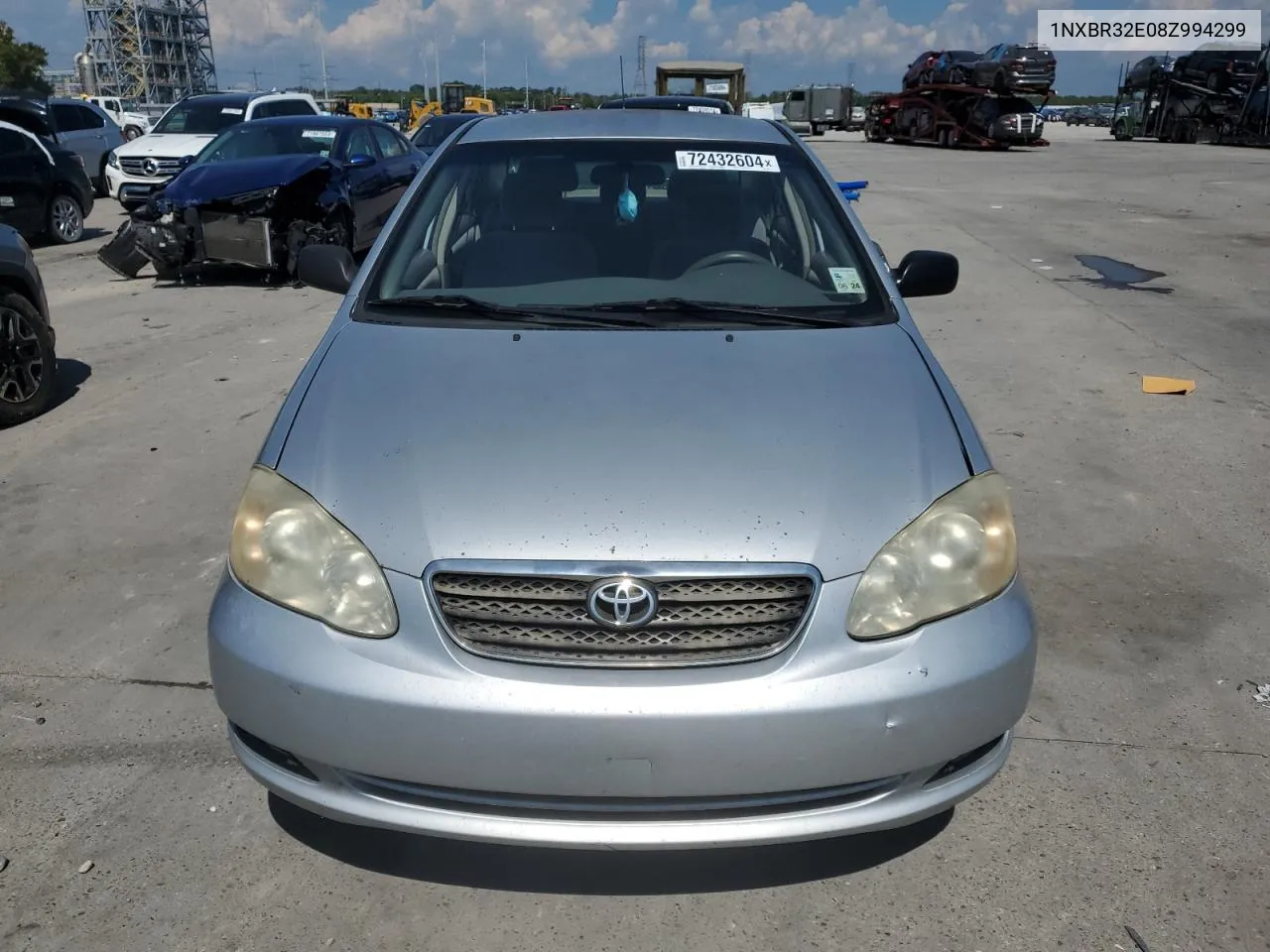 2008 Toyota Corolla Ce VIN: 1NXBR32E08Z994299 Lot: 72432604