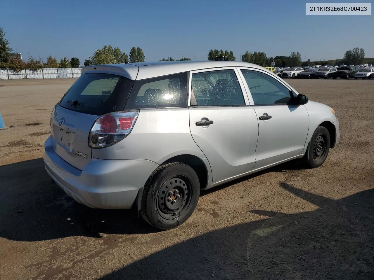 2008 Toyota Corolla Matrix Xr VIN: 2T1KR32E68C700423 Lot: 72471104