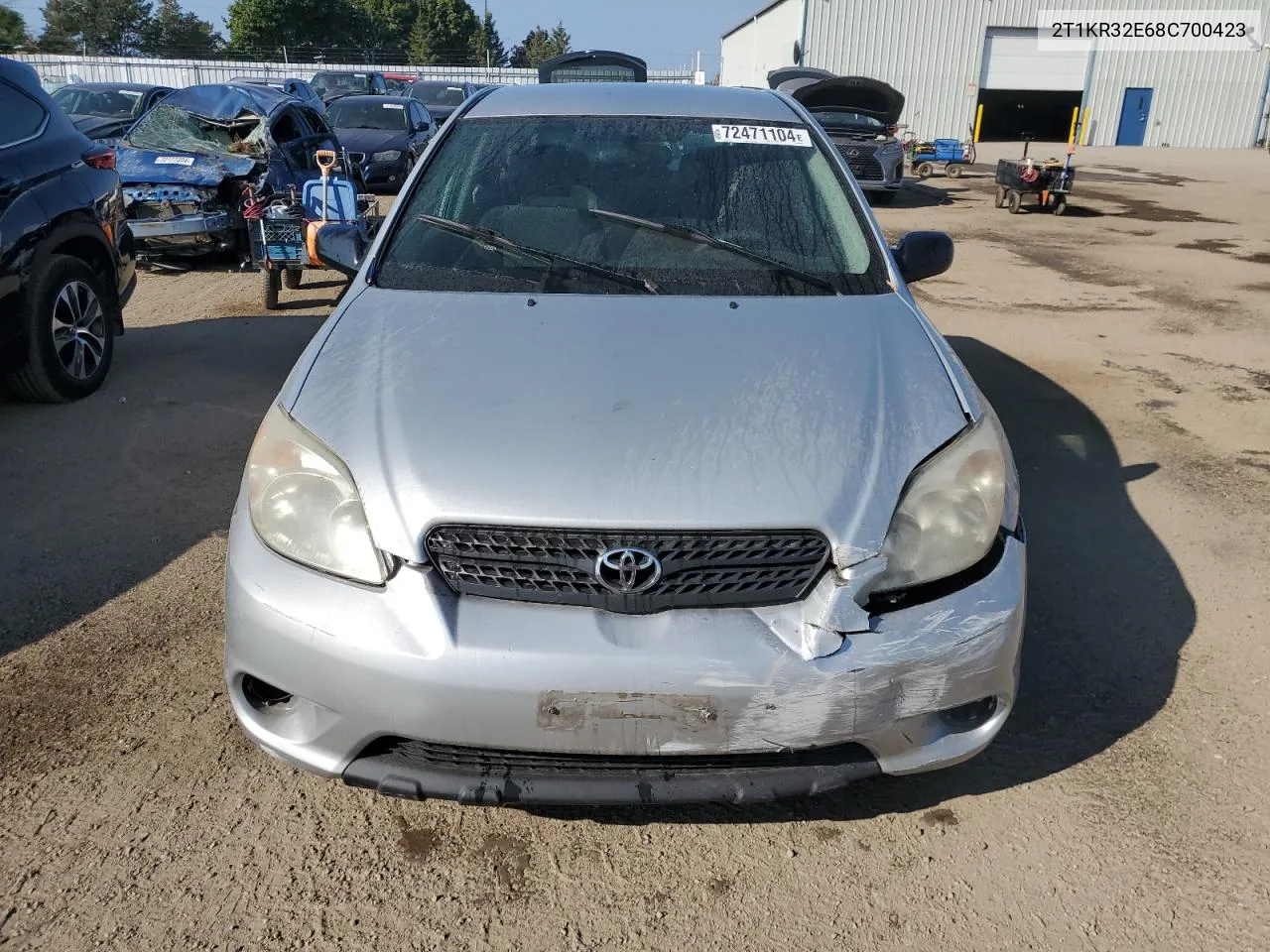 2T1KR32E68C700423 2008 Toyota Corolla Matrix Xr