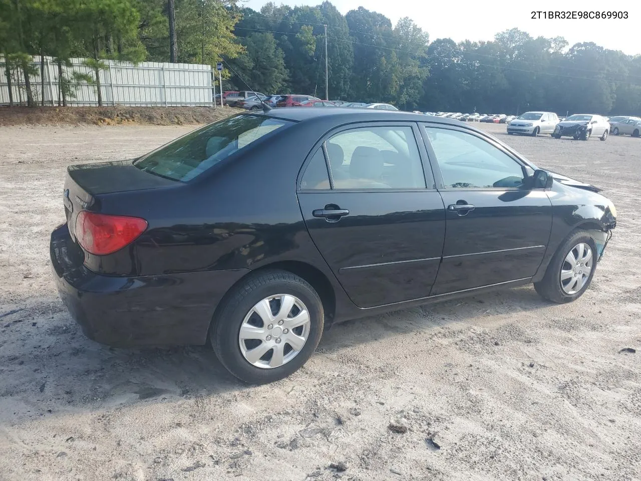 2008 Toyota Corolla Ce VIN: 2T1BR32E98C869903 Lot: 72520074