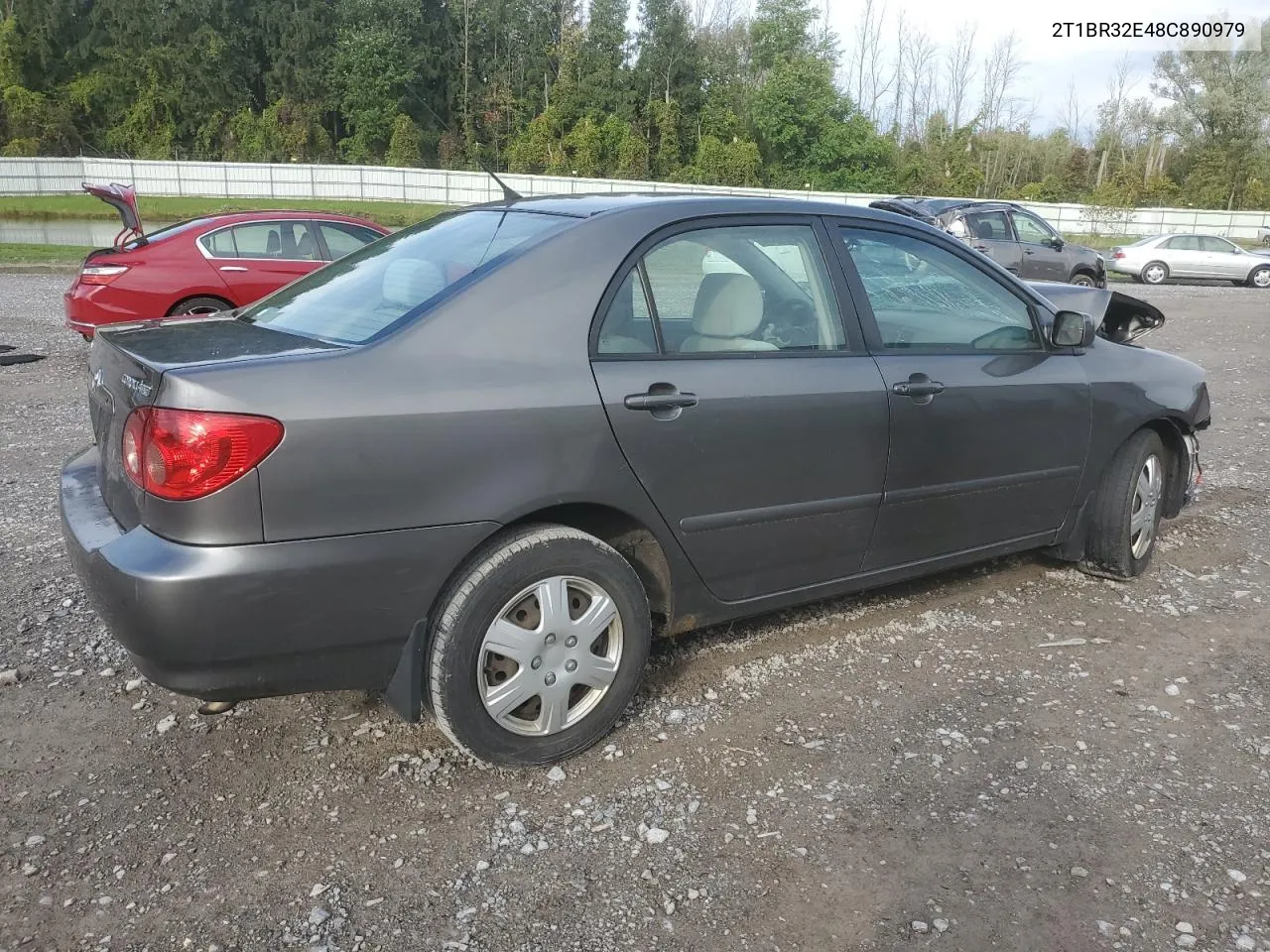 2008 Toyota Corolla Ce VIN: 2T1BR32E48C890979 Lot: 72525084