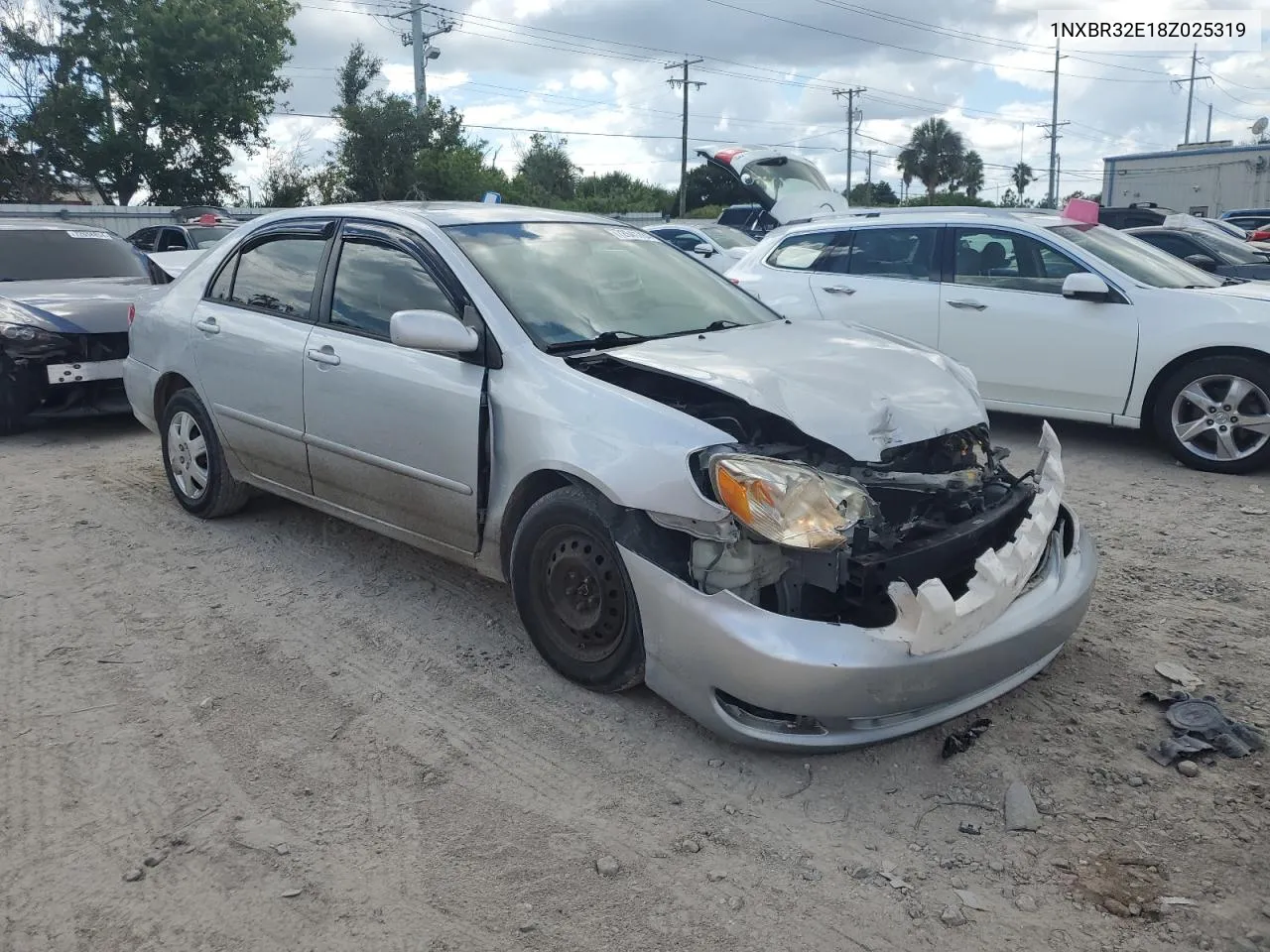 2008 Toyota Corolla Ce VIN: 1NXBR32E18Z025319 Lot: 72641784