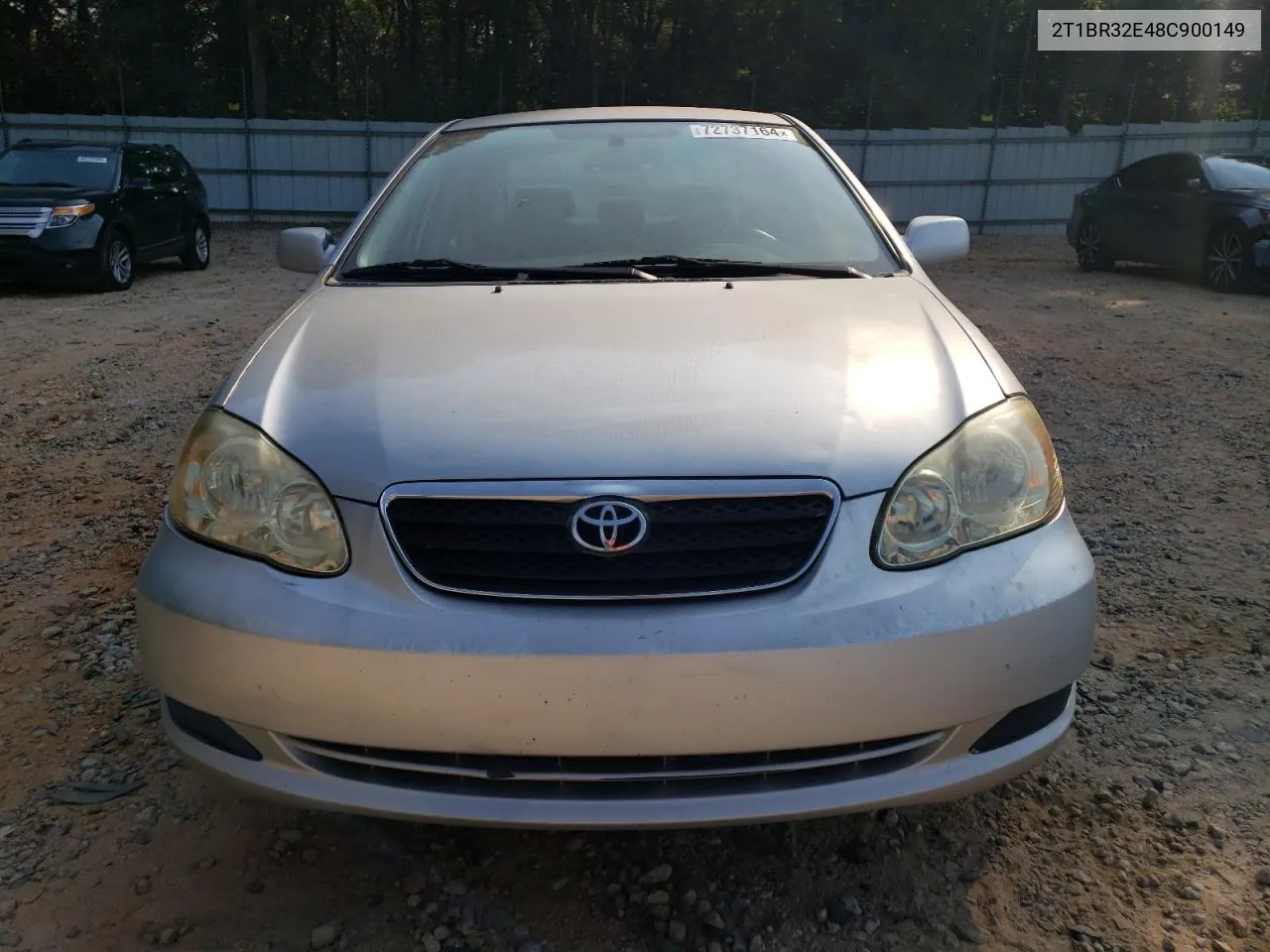 2008 Toyota Corolla Ce VIN: 2T1BR32E48C900149 Lot: 72737164