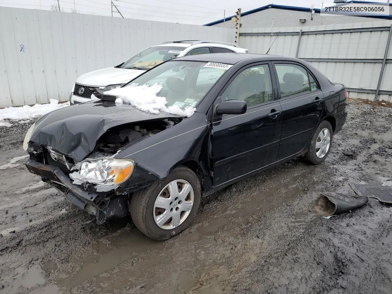 2008 Toyota Corolla Ce VIN: 2T1BR32E58C906056 Lot: 72766584