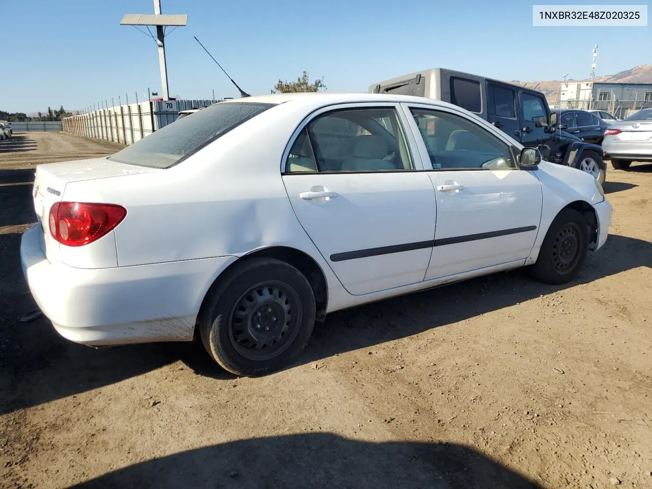 2008 Toyota Corolla Ce VIN: 1NXBR32E48Z020325 Lot: 72791364