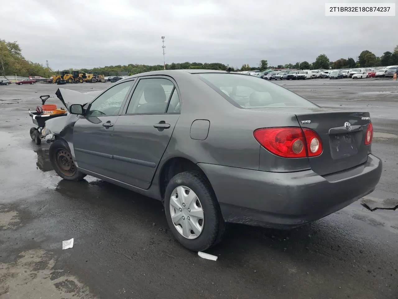 2008 Toyota Corolla Ce VIN: 2T1BR32E18C874237 Lot: 73164144