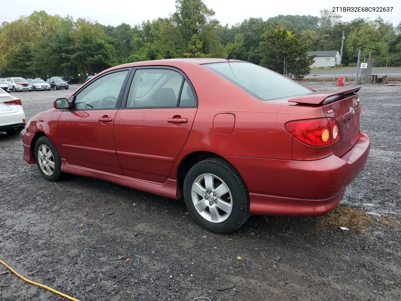 2008 Toyota Corolla Ce VIN: 2T1BR32E68C922637 Lot: 73170674