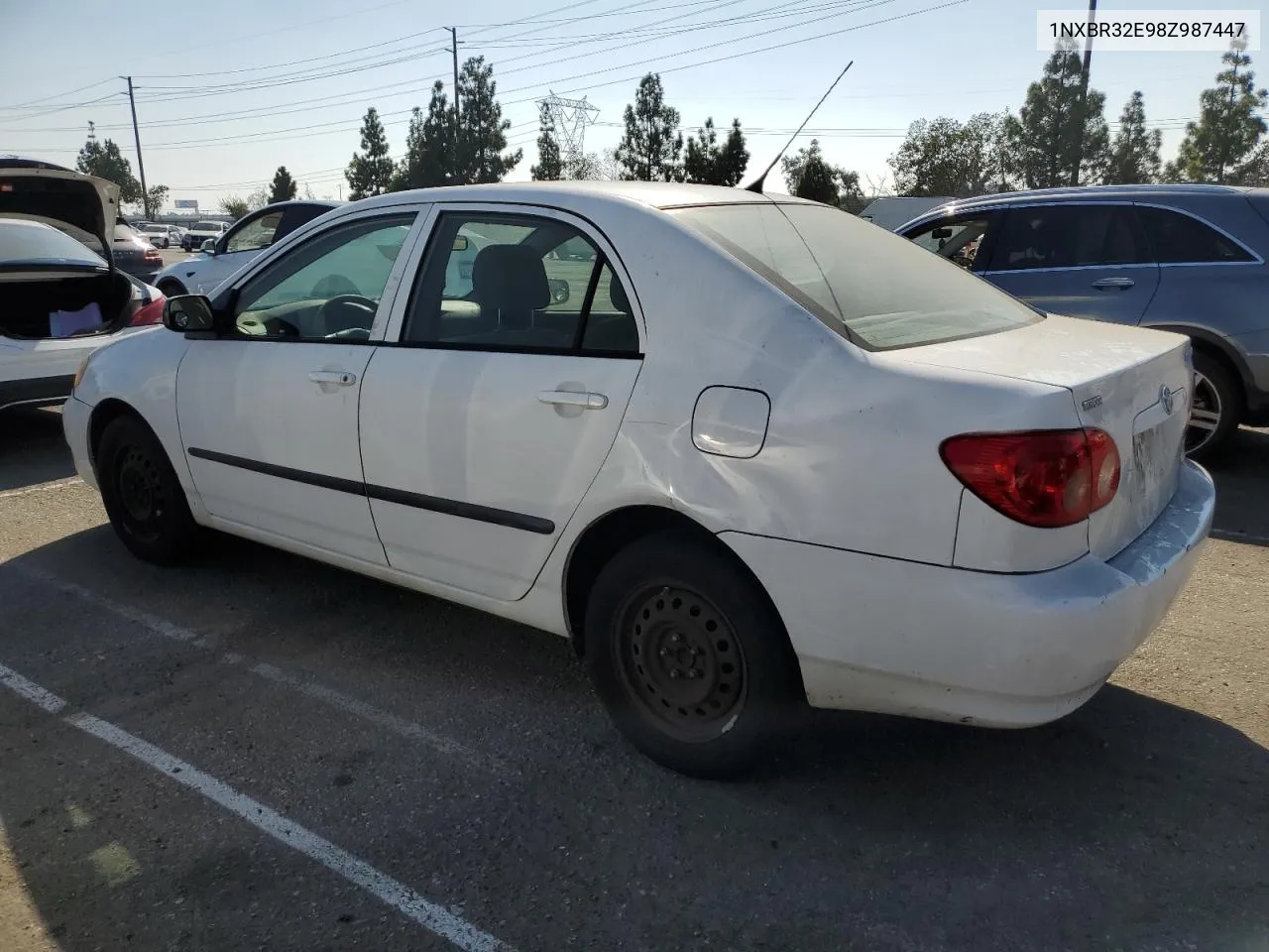 2008 Toyota Corolla Ce VIN: 1NXBR32E98Z987447 Lot: 73437014