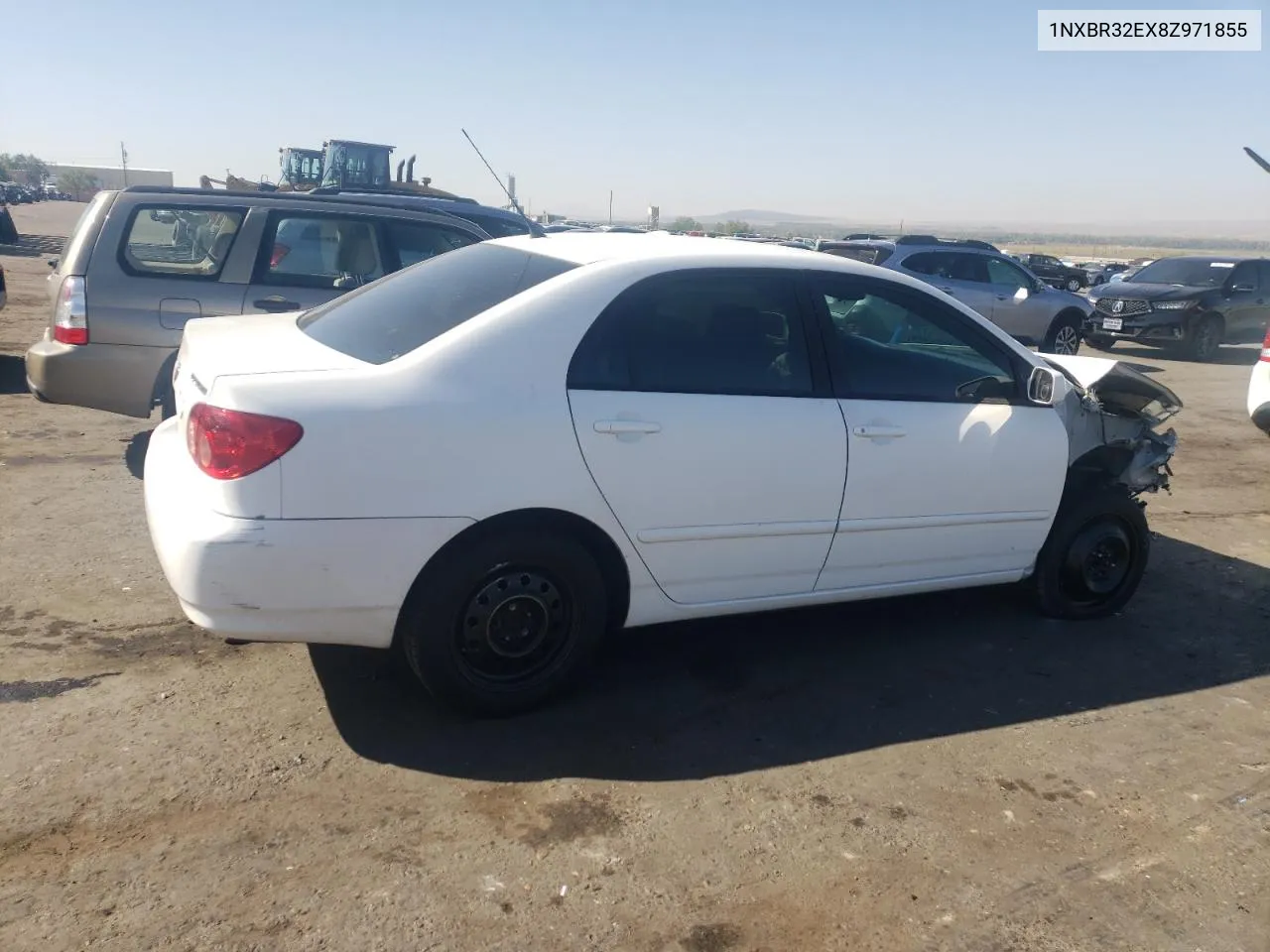 2008 Toyota Corolla Ce VIN: 1NXBR32EX8Z971855 Lot: 73490274