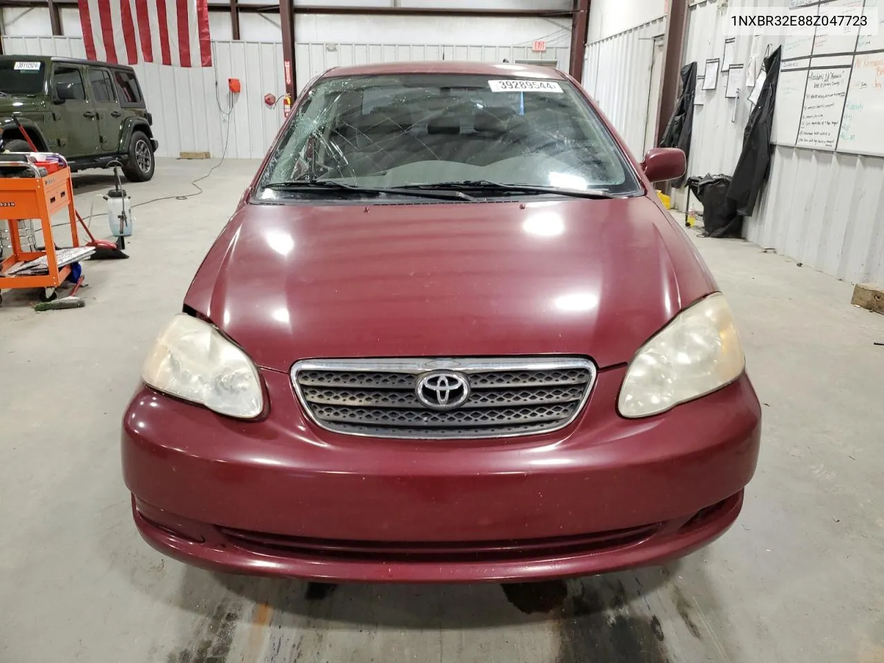 2008 Toyota Corolla Ce VIN: 1NXBR32E88Z047723 Lot: 73585794