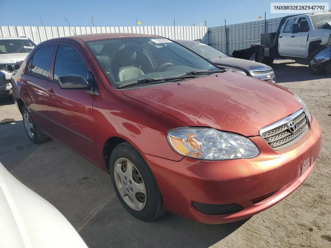 1NXBR32E28Z947792 2008 Toyota Corolla Ce