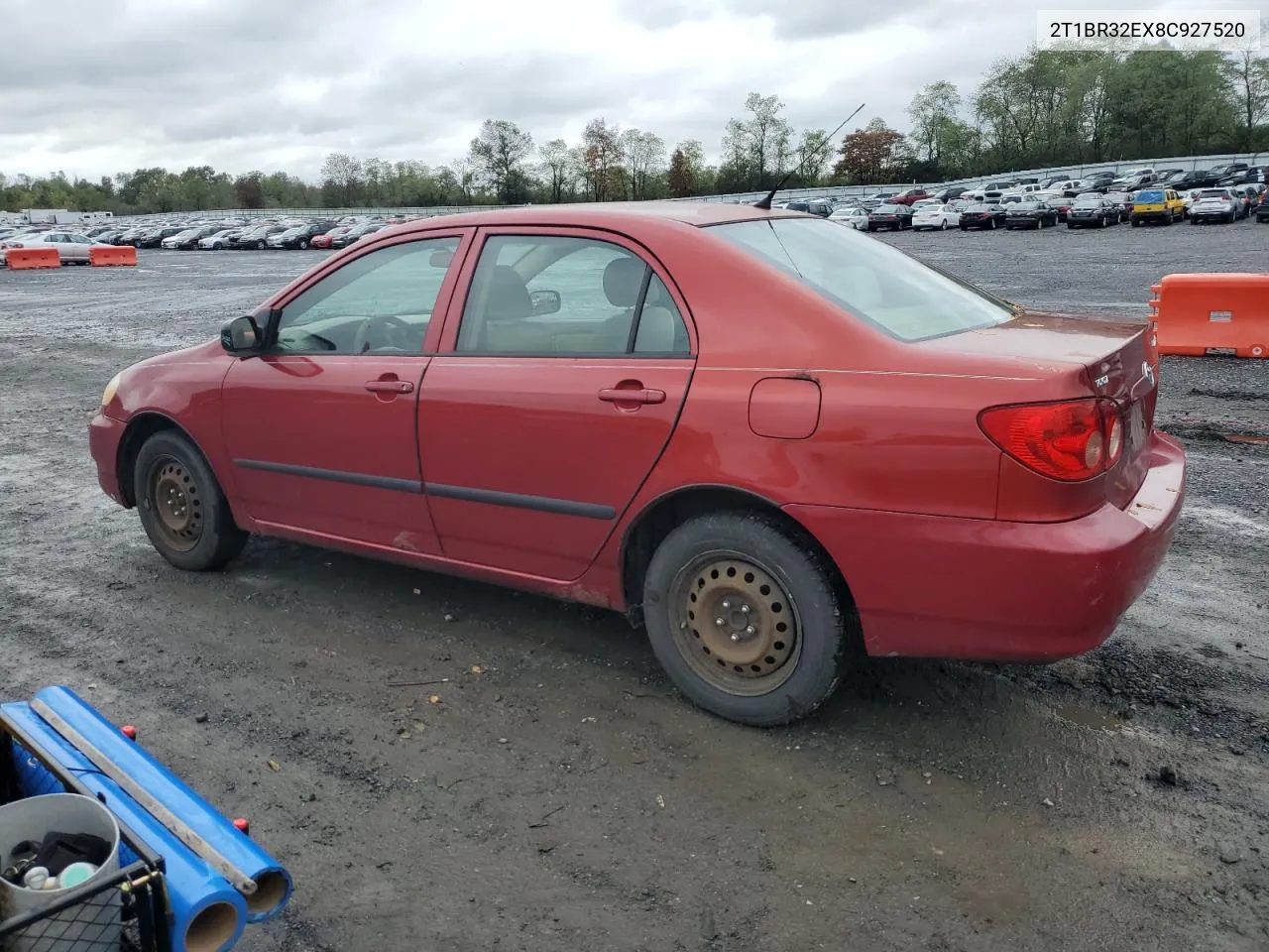 2008 Toyota Corolla Ce VIN: 2T1BR32EX8C927520 Lot: 73828034