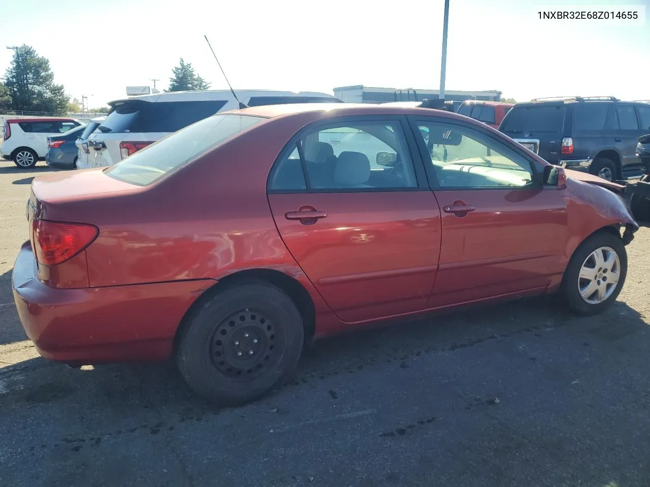 2008 Toyota Corolla Ce VIN: 1NXBR32E68Z014655 Lot: 73845394