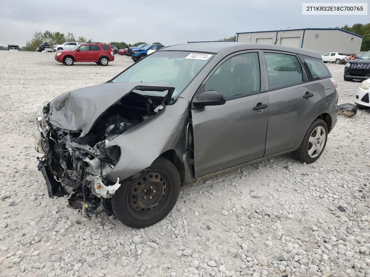 2008 Toyota Corolla Matrix Xr VIN: 2T1KR32E18C700765 Lot: 74027774