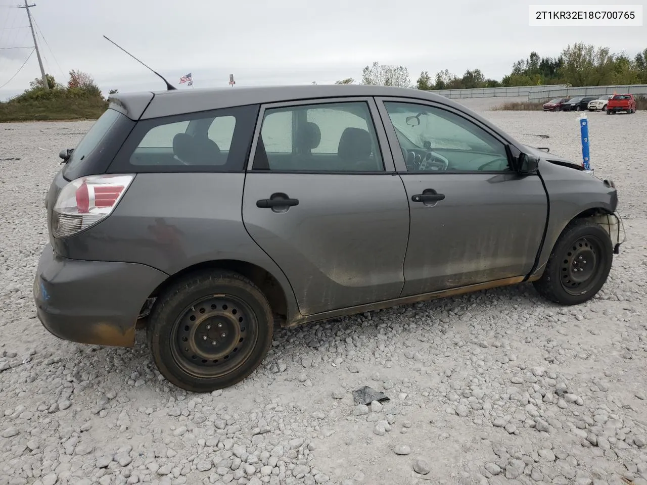 2008 Toyota Corolla Matrix Xr VIN: 2T1KR32E18C700765 Lot: 74027774