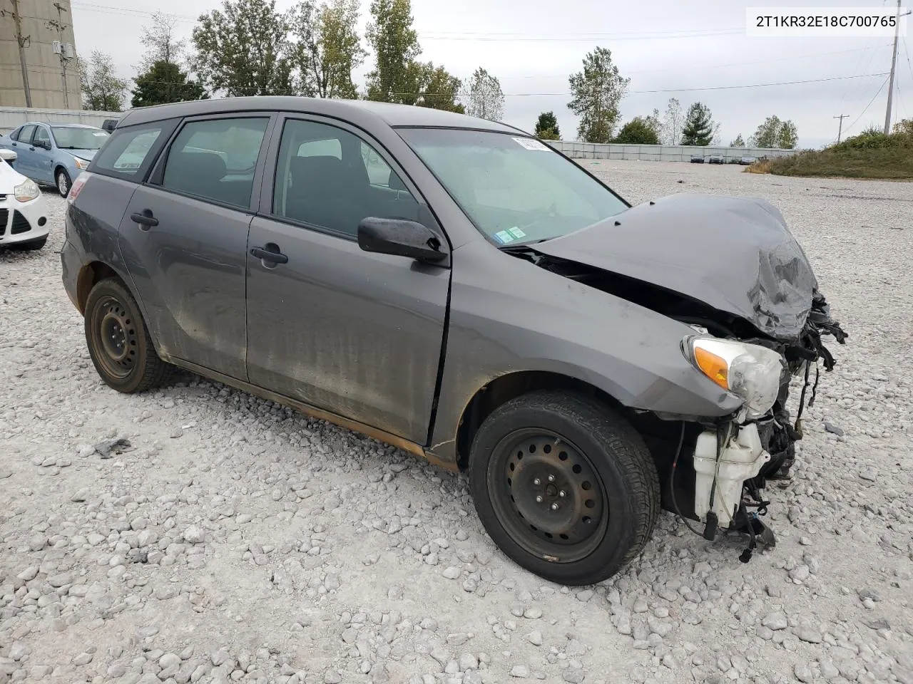 2008 Toyota Corolla Matrix Xr VIN: 2T1KR32E18C700765 Lot: 74027774