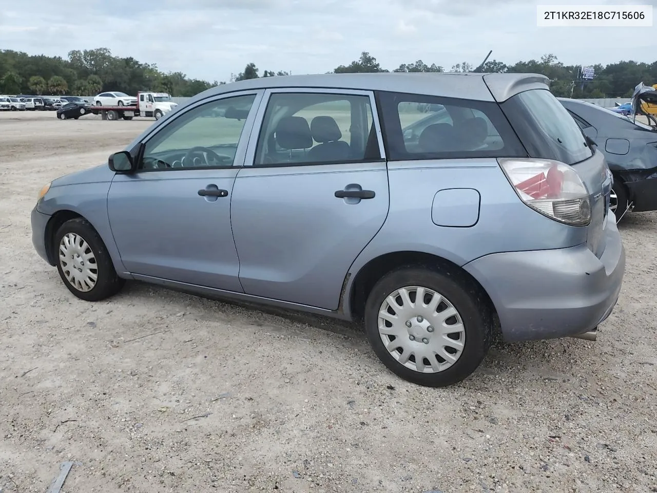 2008 Toyota Corolla Matrix Xr VIN: 2T1KR32E18C715606 Lot: 74042594