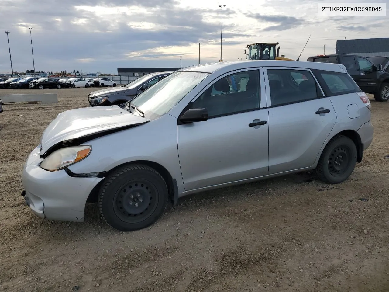 2008 Toyota Corolla Matrix Xr VIN: 2T1KR32EX8C698045 Lot: 74351414