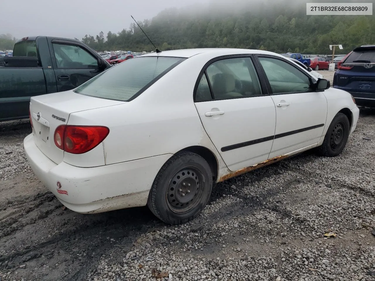 2008 Toyota Corolla Ce VIN: 2T1BR32E68C880809 Lot: 74352914