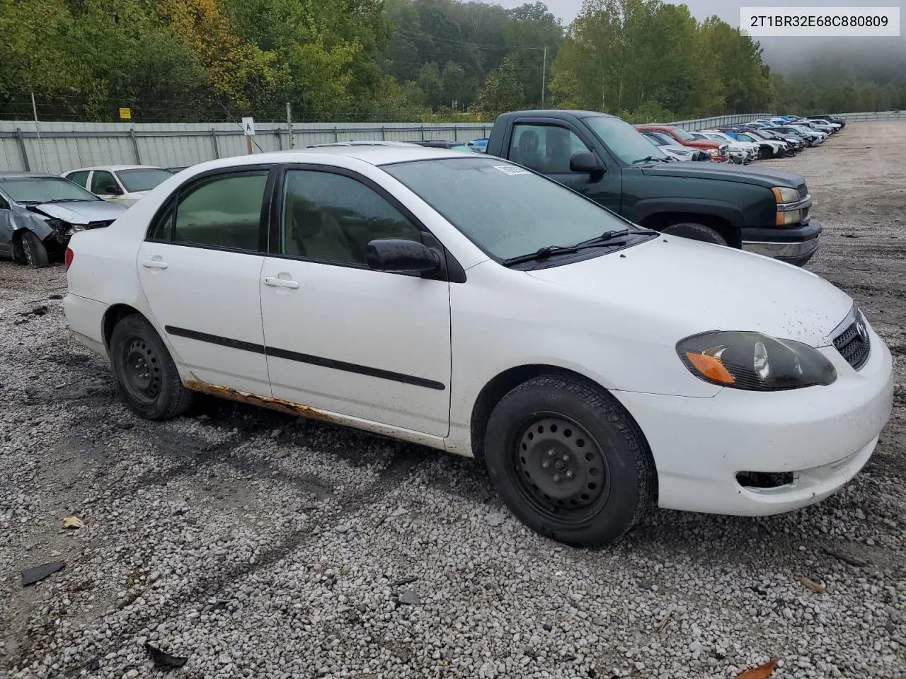 2008 Toyota Corolla Ce VIN: 2T1BR32E68C880809 Lot: 74352914