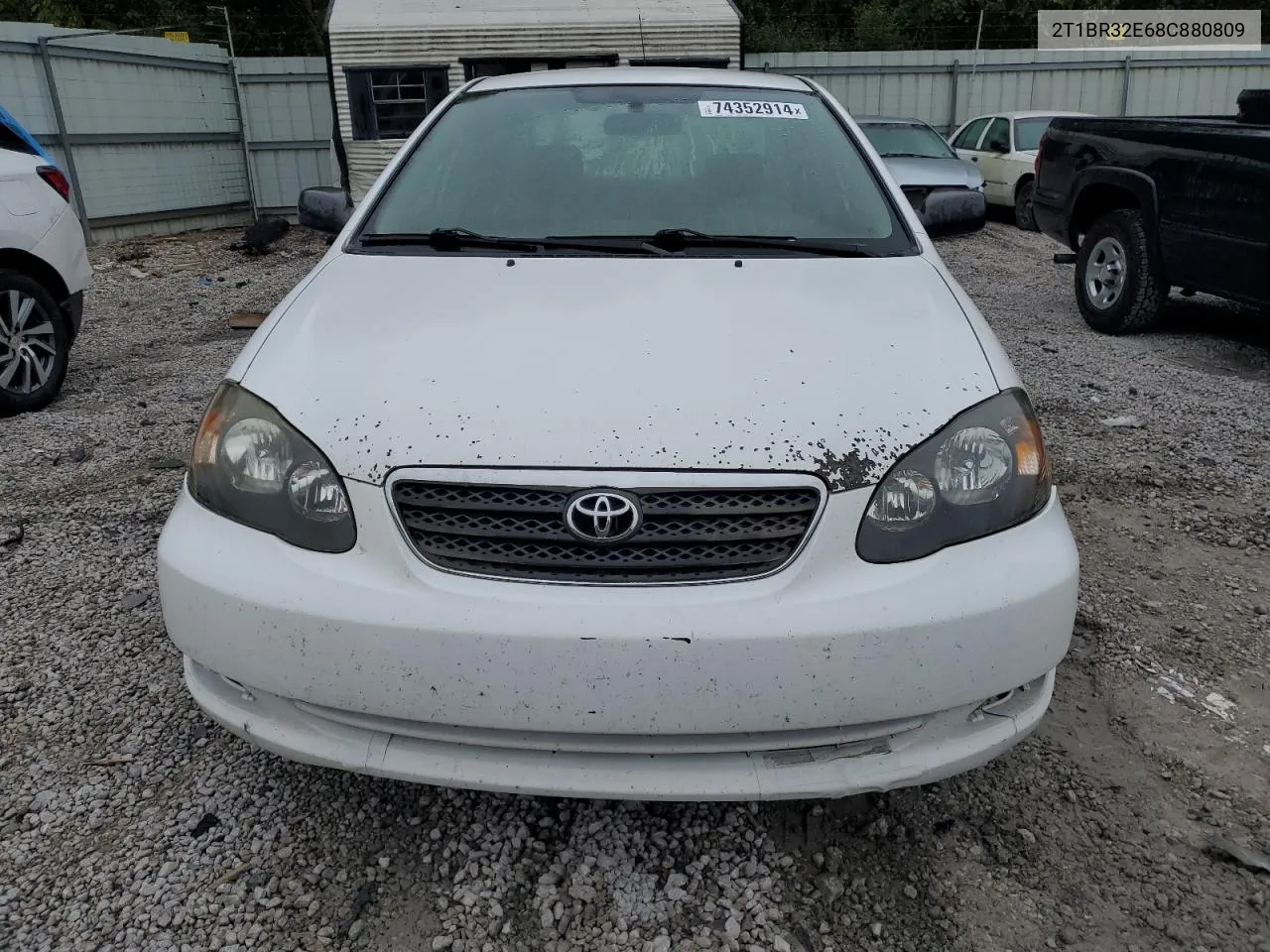 2008 Toyota Corolla Ce VIN: 2T1BR32E68C880809 Lot: 74352914