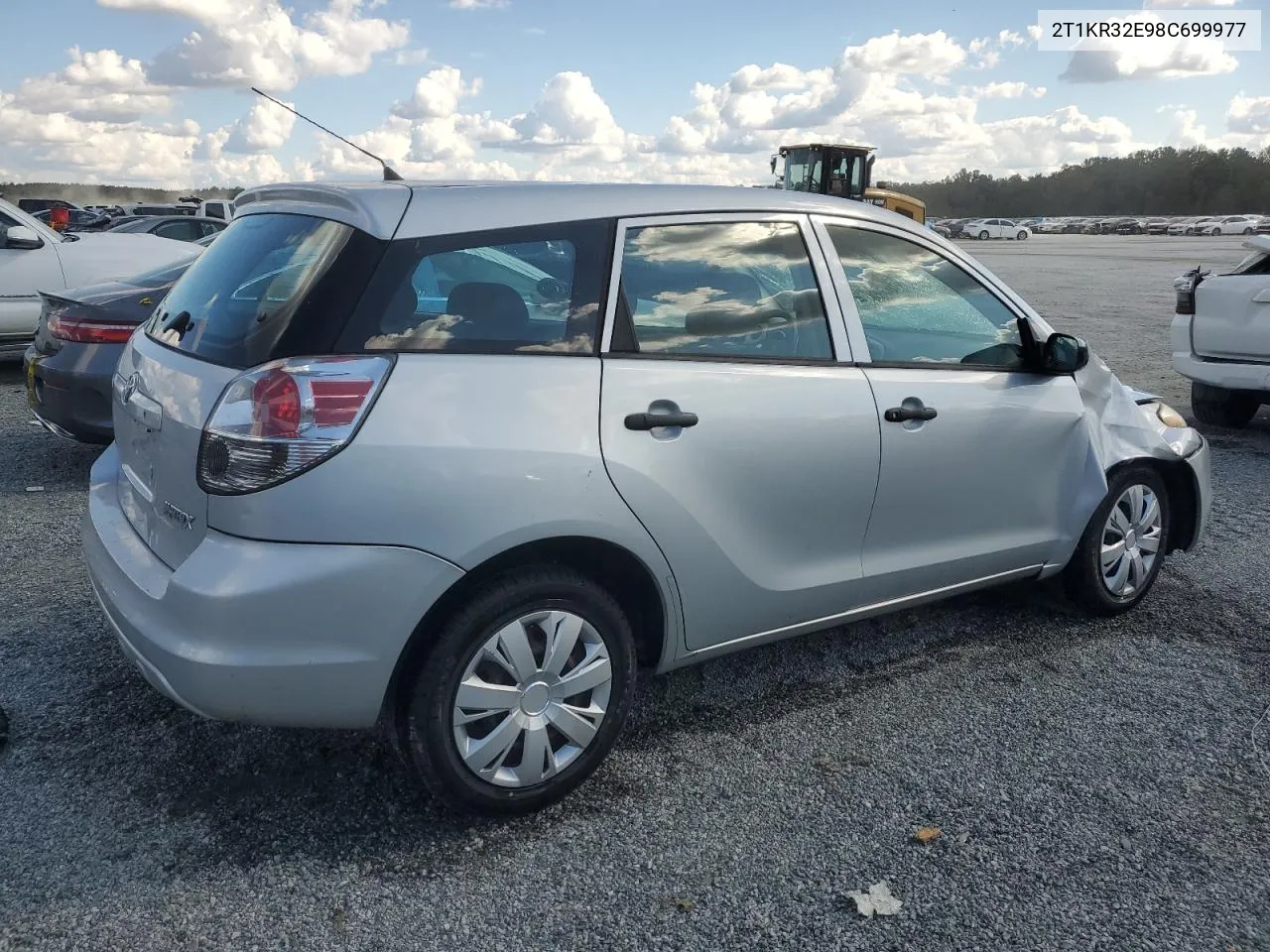 2008 Toyota Corolla Matrix Xr VIN: 2T1KR32E98C699977 Lot: 74367814