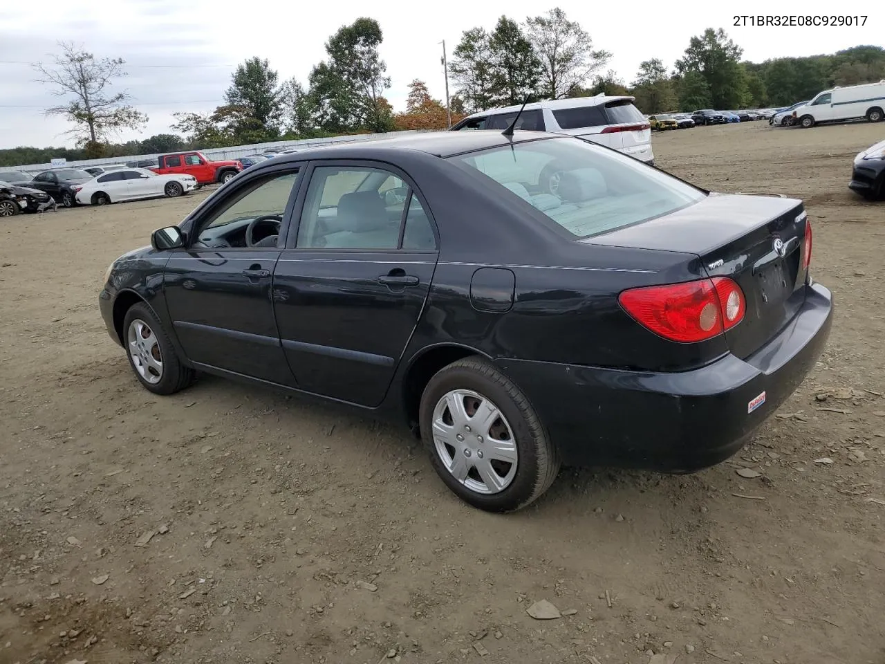 2008 Toyota Corolla Ce VIN: 2T1BR32E08C929017 Lot: 74506614