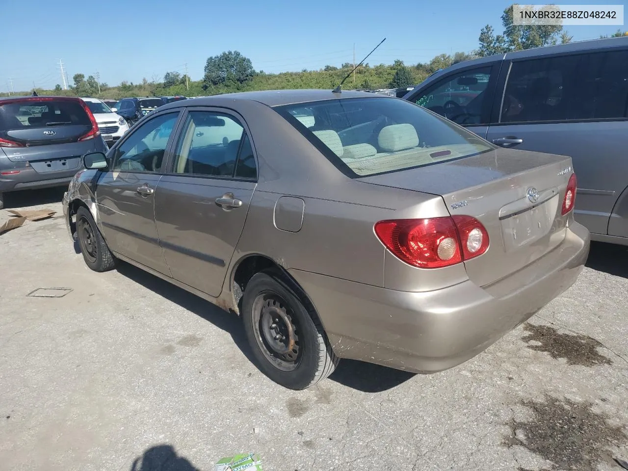 2008 Toyota Corolla Ce VIN: 1NXBR32E88Z048242 Lot: 74508394