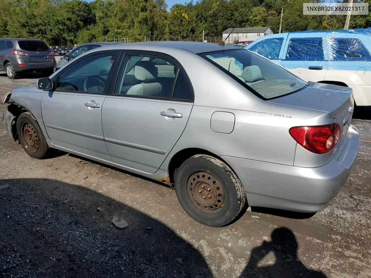 2008 Toyota Corolla Ce VIN: 1NXBR32EX8Z021317 Lot: 74515304