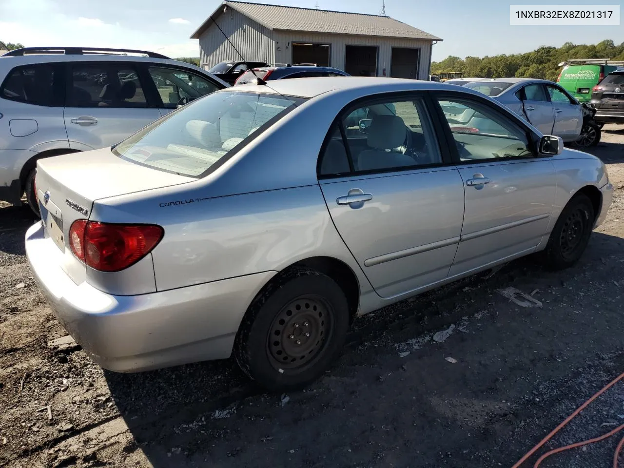 2008 Toyota Corolla Ce VIN: 1NXBR32EX8Z021317 Lot: 74515304