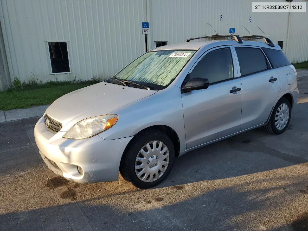 2008 Toyota Corolla Matrix Xr VIN: 2T1KR32E88C714212 Lot: 74599314