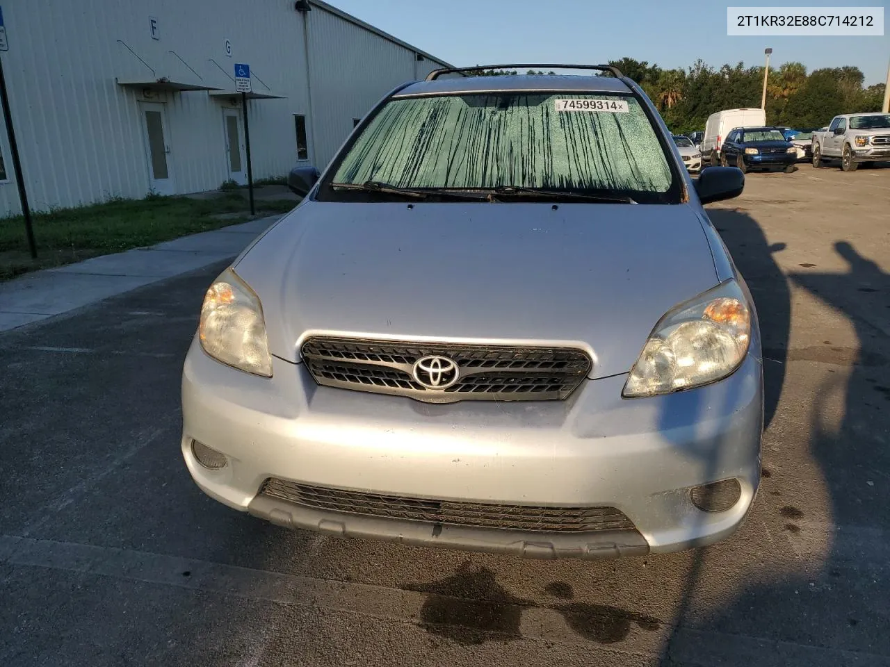 2008 Toyota Corolla Matrix Xr VIN: 2T1KR32E88C714212 Lot: 74599314