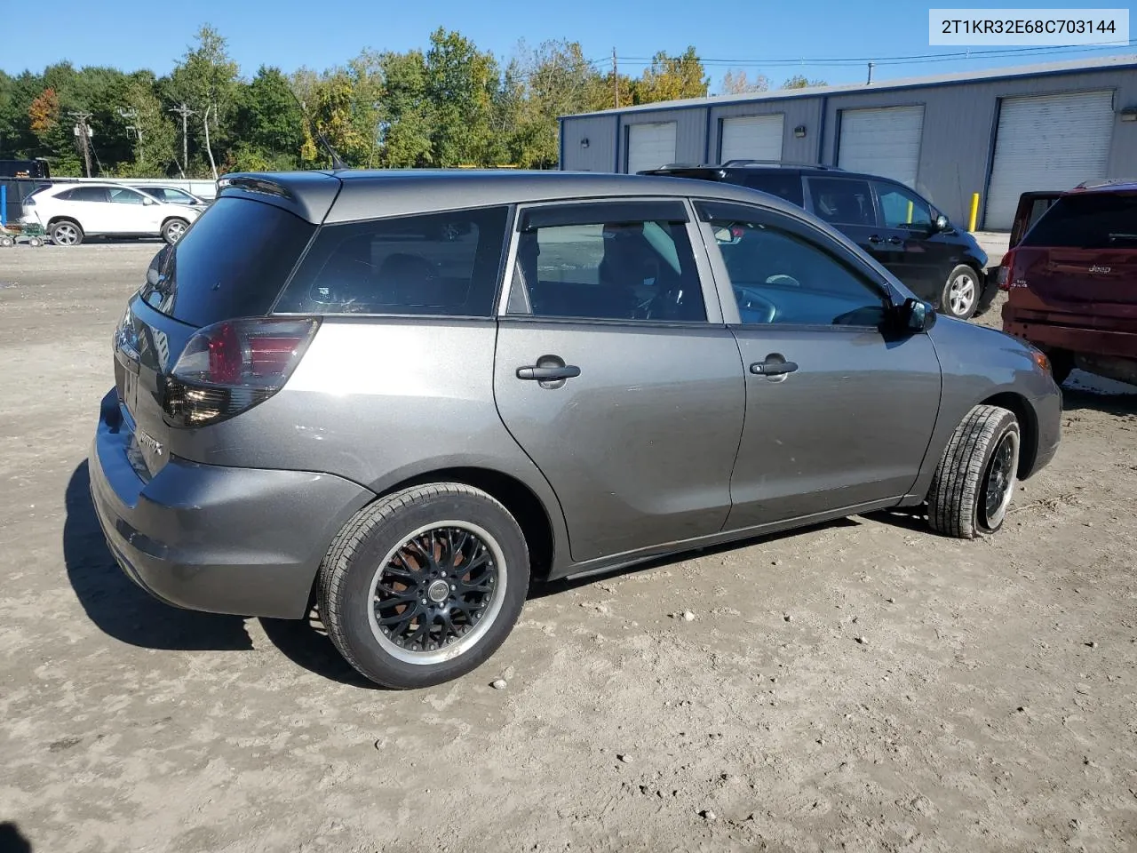 2008 Toyota Corolla Matrix Xr VIN: 2T1KR32E68C703144 Lot: 74774734