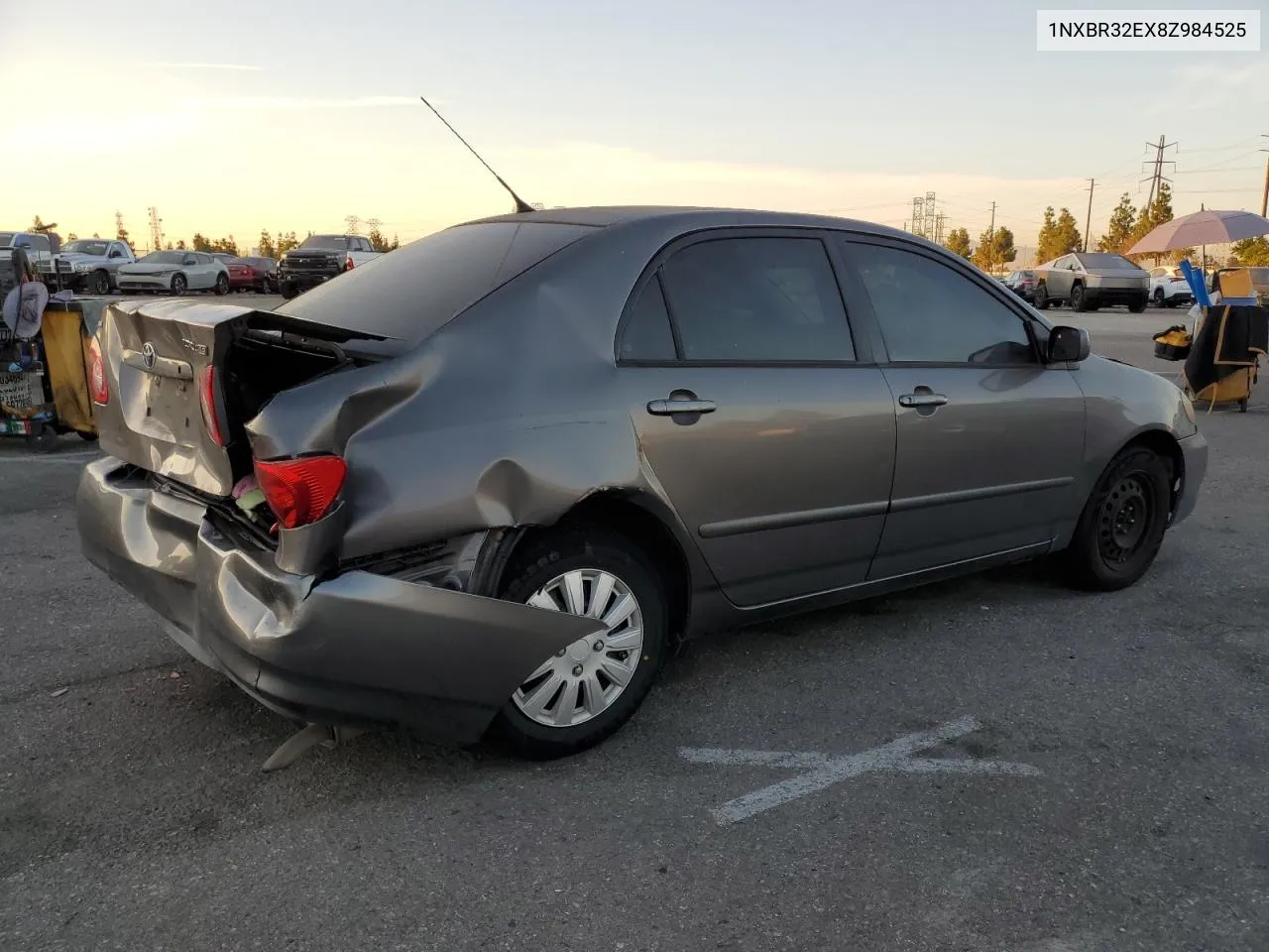 2008 Toyota Corolla Ce VIN: 1NXBR32EX8Z984525 Lot: 75049134