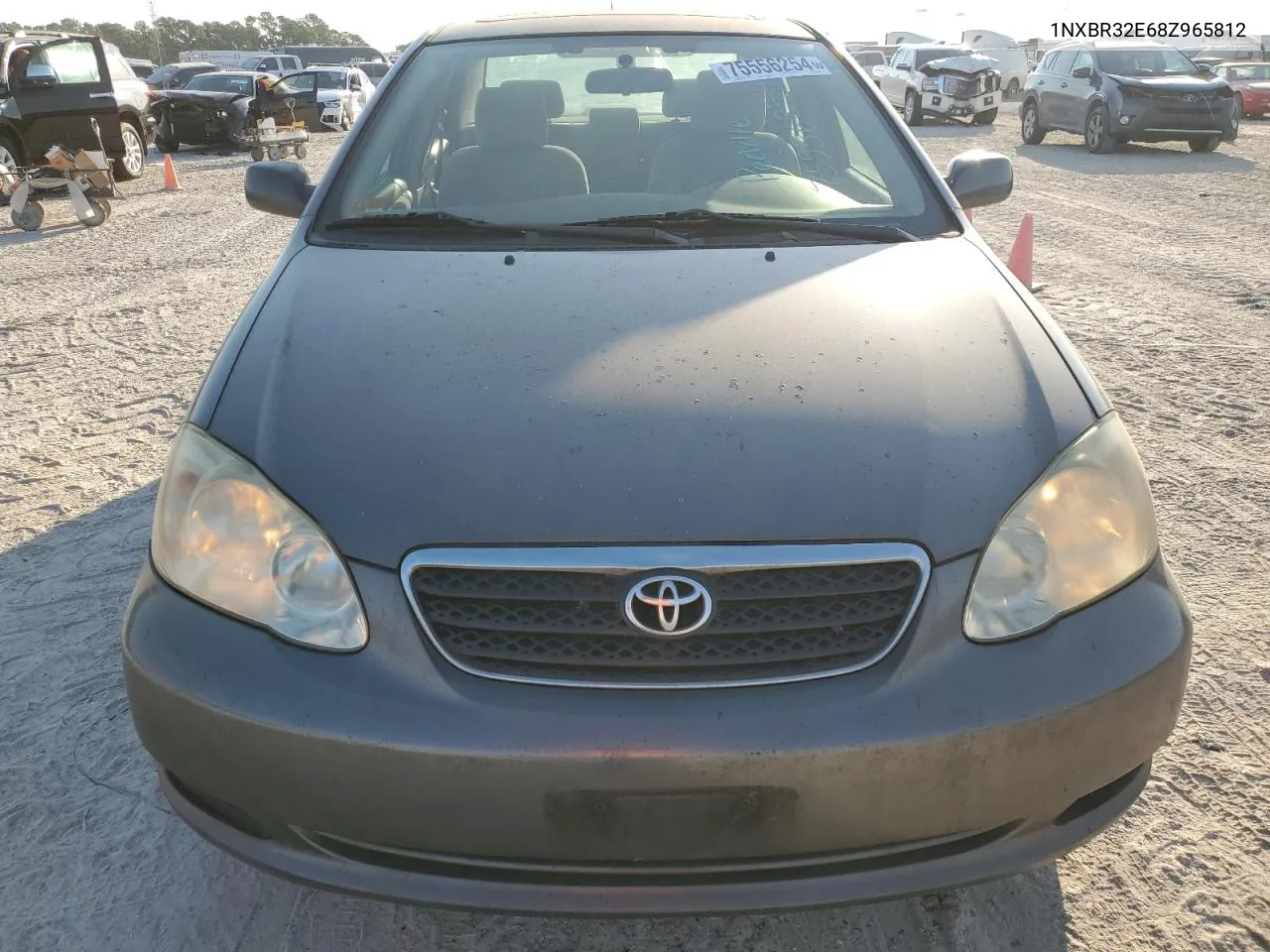 2008 Toyota Corolla Ce VIN: 1NXBR32E68Z965812 Lot: 75556254